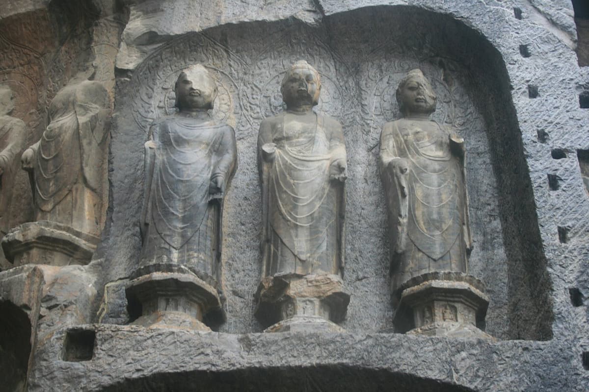 Longmen Grottoes, Luoyang · on the study route